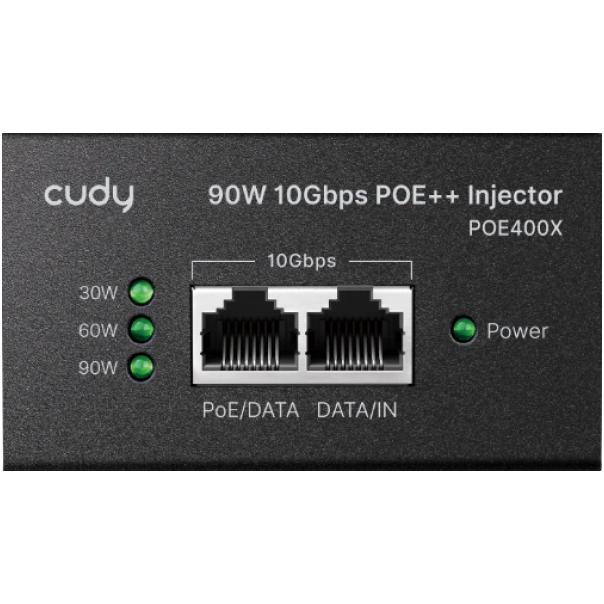 Cudy POE400X, 90W 10 Gbps PoE++ Injector, 10M/100M/1G/2.5G/5G/10G Brzina - EP3227098