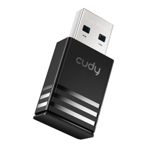Cudy WU900, AX900 Dual-Band Wi-Fi 6 USB Adapter, 2.4 GHz,286 Mbps - EP3224574
