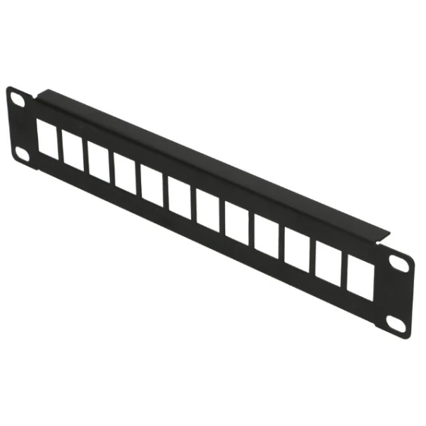 Extralink 12 Port 10 Patcpanel, Modular, 12 ports,Crni,Metal - EP3227209