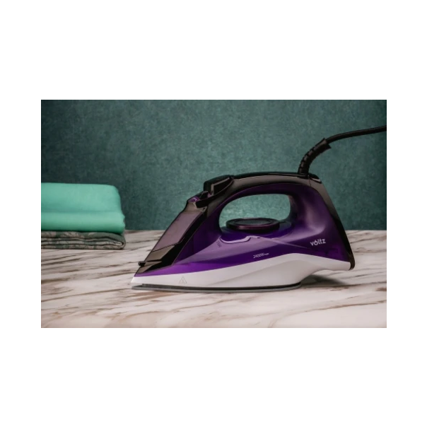 VOLTZ pegla na paru V51050E 2400W,ljubicasta,rezervoar za vodu 220ml - EP3229146