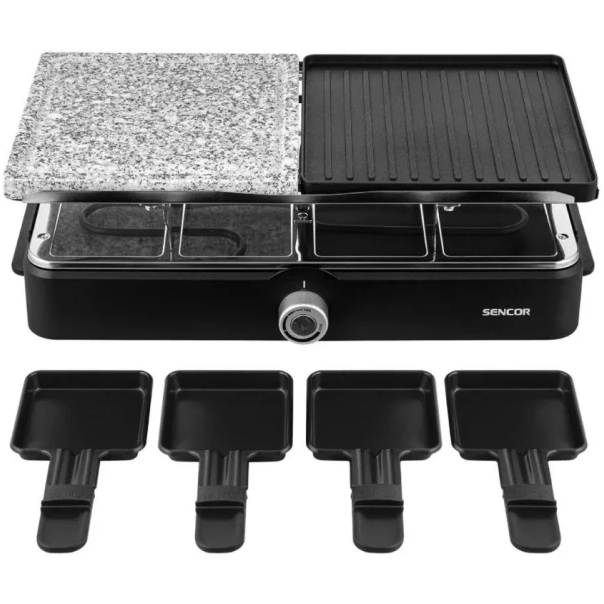SENCOR stoni grill SBG 0260BK,1400 W,crna,uklonjiva ploca,4.2 kg - EP3280190