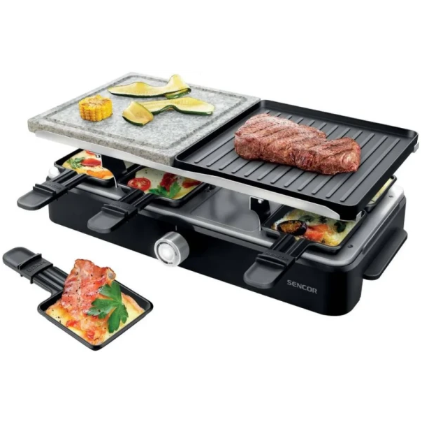 SENCOR stoni grill SBG 0260BK,1400 W,crna,uklonjiva ploca,4.2 kg - EP3280190