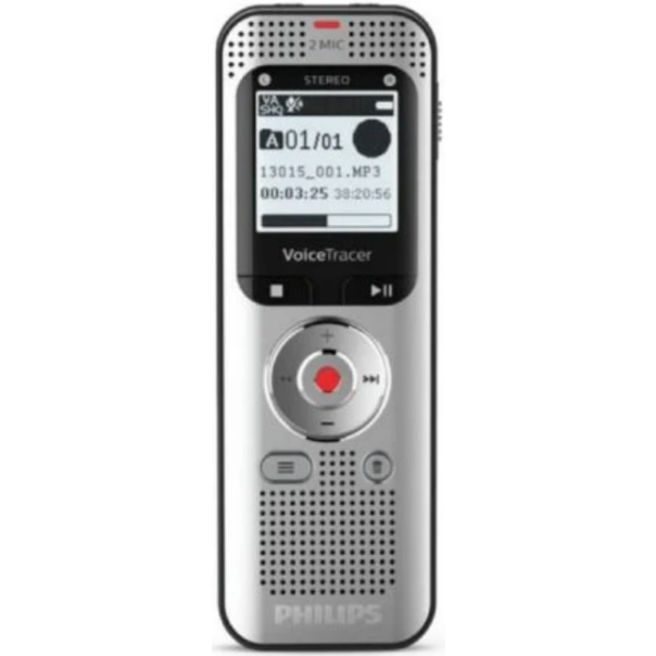 Philips diktafon DVT2015 Mono 8GB/LCD 2x AAA,USB 2.0 - EP3229258