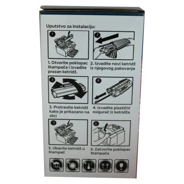 Toner Gembird 149X W1490X CRG-070H zam. kaseta za HP/Canon 9.5k (sa cipom) CIP JE SAMO ZA HP MODELE - EP3229294