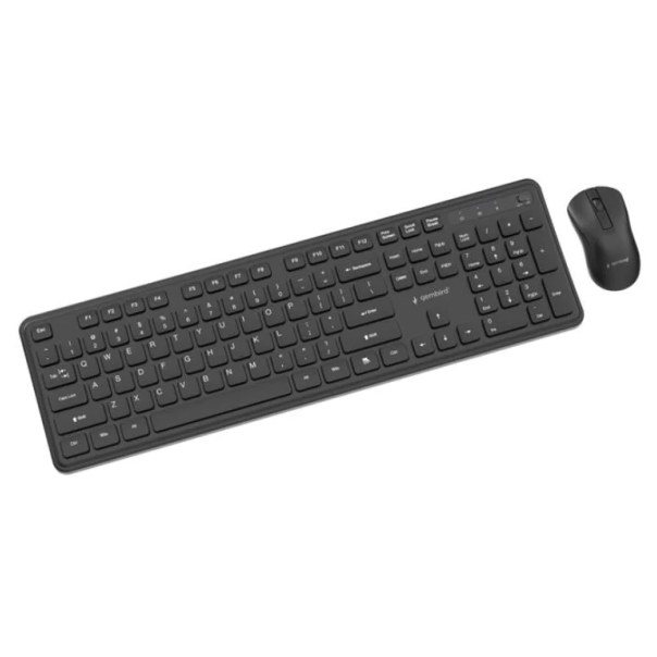 KBS-WPS-01 Gembird Slim Pro Business bežièni desktop set, crna, US raspored - EP3229309