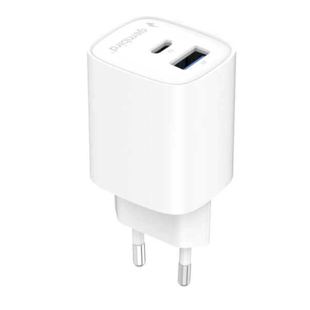 TA-UC-1A1C-PD30-01-W Gembird 2-port 30 W USB fast charger - EP3228194