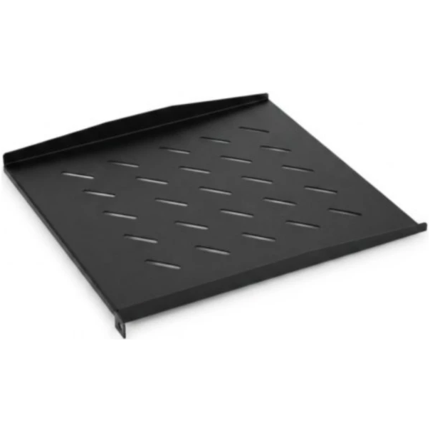 ExeLink Fiksna polica 1U za REK dubine 450mm prednje montiranje,19in,crna - EP3228218