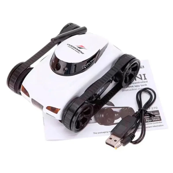 CAM-IP1MP-SPY Tank GMB mobile APP remote controlled 4ch WiFi HD camera, LED, 150m range, in/outdoor - EP3228383
