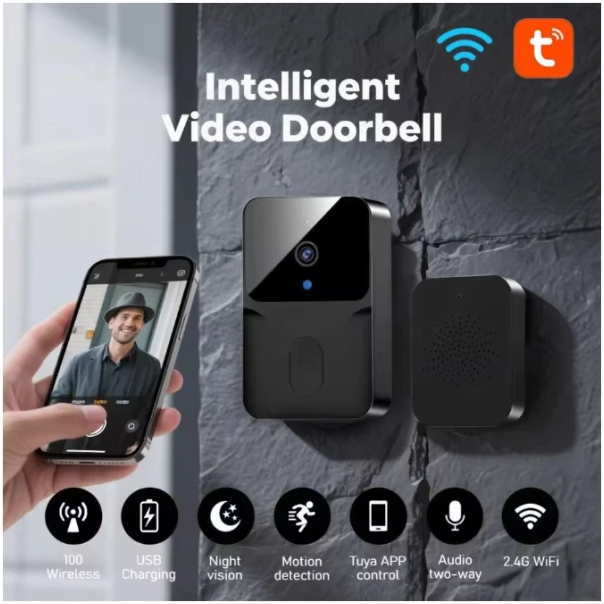 SMART-FCD-M8, GMB TUYA Video interfon, OLED display, WI-FI bluetooth daljinski interfon - EP3228389