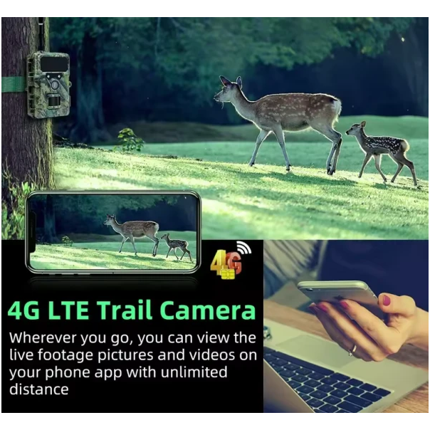 CAM-32MP-HUNTING-RD4019G GMB trail cam 4G 32MP with SIM,smartphone compatible,fotografisanje prirode - EP3228392
