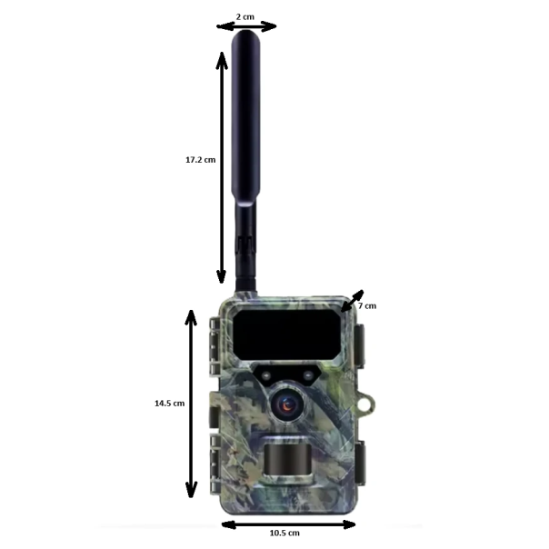 CAM-32MP-HUNTING-RD4019G GMB trail cam 4G 32MP with SIM,smartphone compatible,fotografisanje prirode - EP3228392