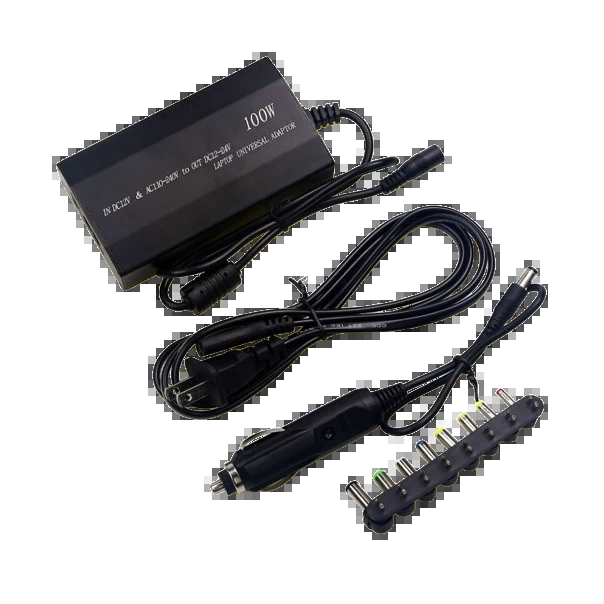 NPA-AC2D Gembird univerzalni laptop punjac AC/DC100W  Home+Car, adj. voltage, DC12V,AC240V to 12-24v - EP3224850