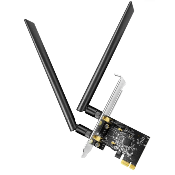 Cudy WE1300,AC1300 bežièni dvopojasni Wi-Fi 5, PCI-E adapter,V1.0, 867 Mbps + 400 Mbps - EP3227020
