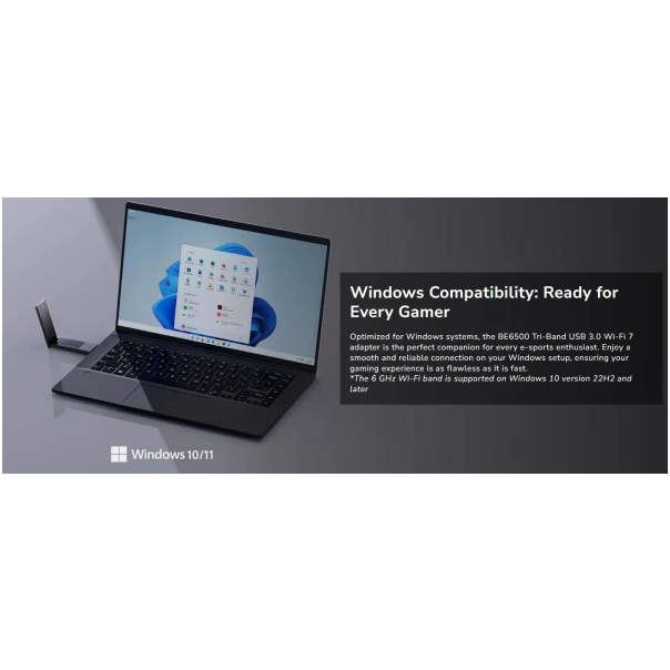 Cudy WU6500,BE6500 Wi-Fi 7 USB 3.0 adapter sa visokim pojaèanjem, V1.0, 2.8 Gbps+2.8 Gbps+688 Mbps - EP3227023