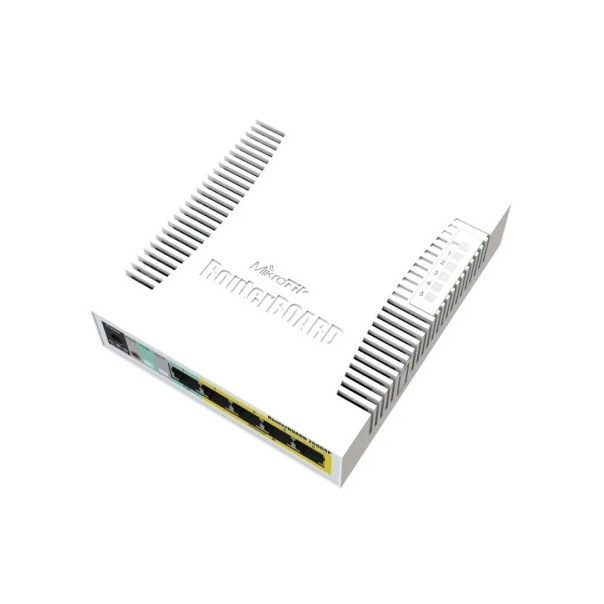 MikroTik CSS106-1G-4P-1S RB260GSP with SwitchOS and indor case - EP3224901