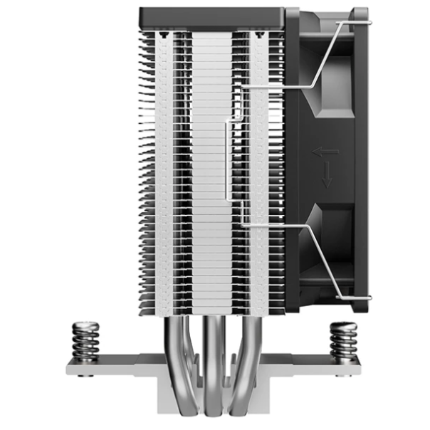 DeepCool AG300 G2,3-Heatpipe Single Tower CPU kuler,12 V,100×94×125 mm,2300 RPM,LGA1851/1700,AM5/AM4 - EP3228446