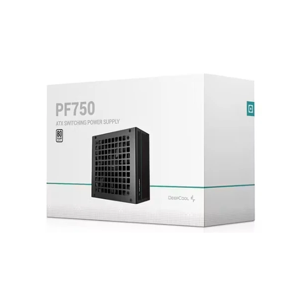DeepCool PF750X,napajanje 80PLUS 750W,24 (20+4)Pin x1,EPS 8 (4+4)Pin x2,PCI-E (6+2)Pin x2,120mm - EP3228690