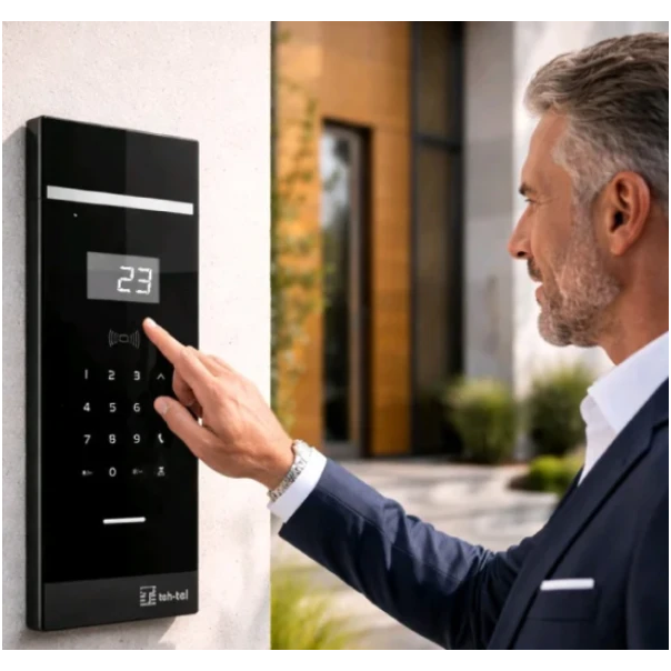 Spoljna jedinica audio interfona Q2 Lux 125 kHz RFID 12V do 400 korisnika - EP3246393