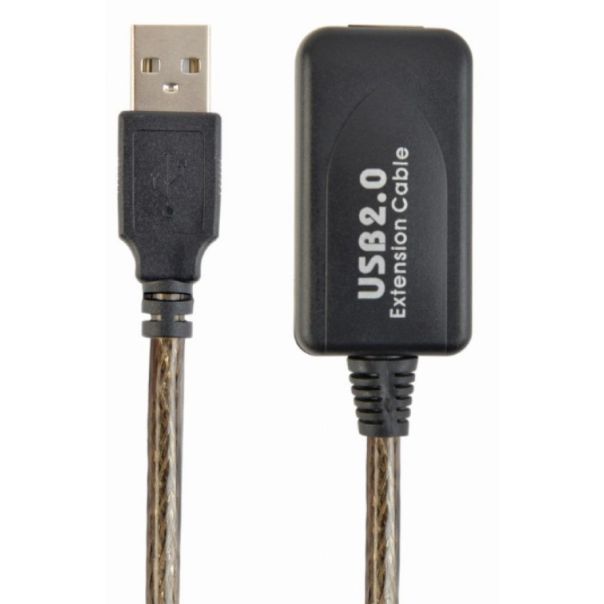 GEMBIRD USB 2.0 produžni, 5m, bez gubitka signala (UAE-01-5M) - 103664