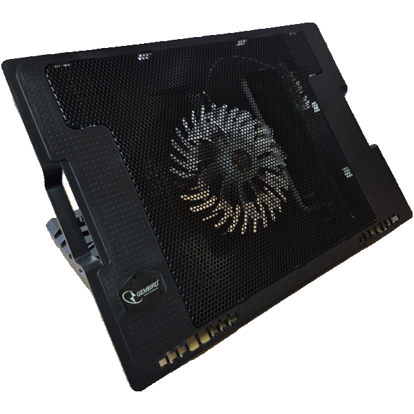 N2000IV** Gembird hladnjak za laptop, 15-17 180mm Fan-CONTROL, 2xUSB, 365x265mm, Ergo Stand(599) - EP3230994