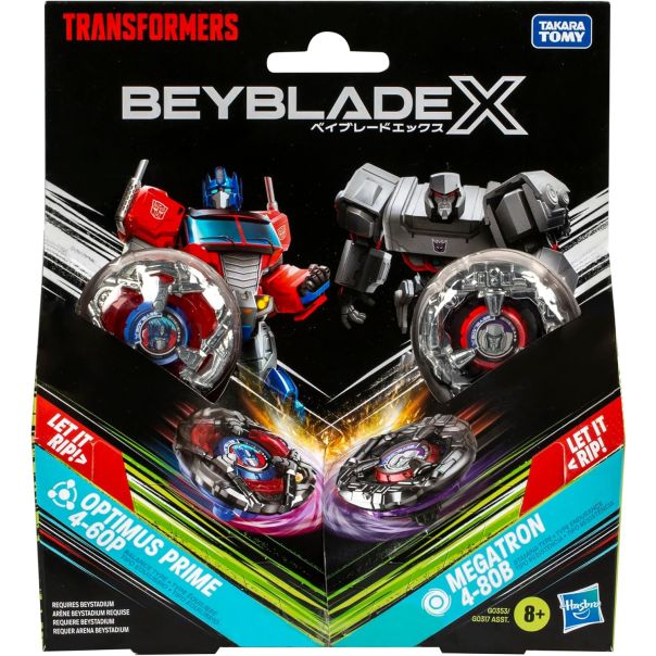 BEYBLADE X TRANSFORMERS OPTIMUSPRIME VS MEGATRON - EP2889901