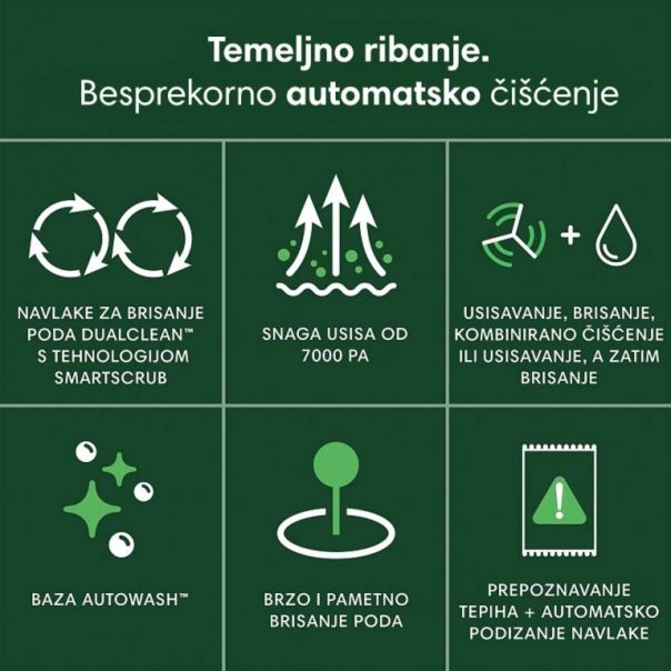 iROBOT Robot usisivač Roomba Combo 405+ beli - G185240