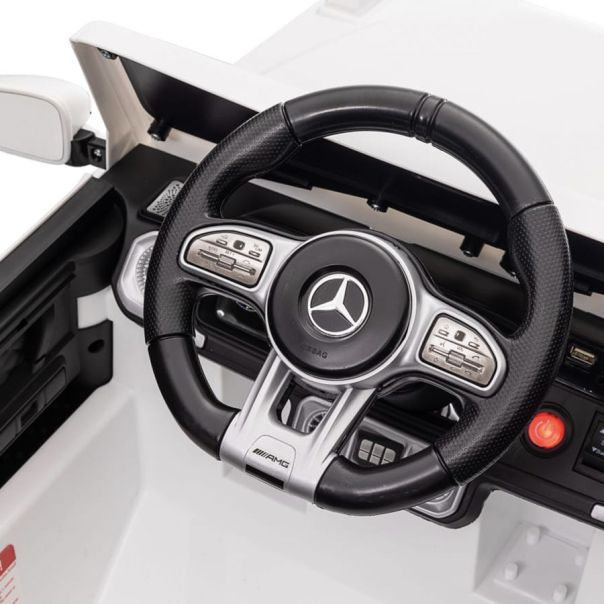 EUROBAJK Dečiji automobil na akumulator Mercedes AMG G63L, bela - 8959-1