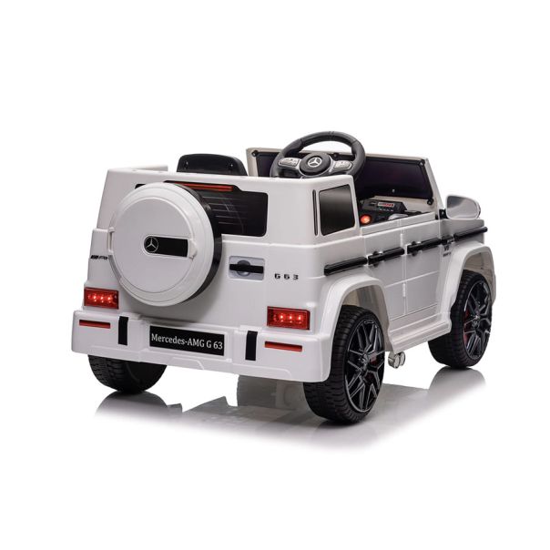 EUROBAJK Dečiji automobil na akumulator Mercedes AMG G63L, bela - 10349-1