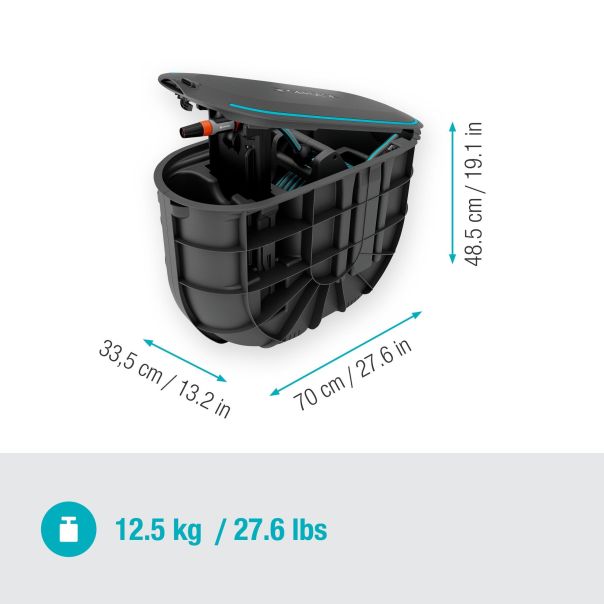 GARDENA Podzemna automatska motalica za crevo Rollup M 20m - EP3082823