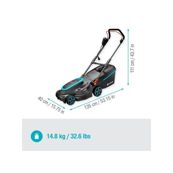 GARDENA Električna kosilica POWERMAX  37/1800 G2 - GA 14637-20