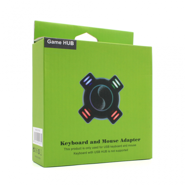 Game HUB adapter za USB mis i tastaturu crni - 91042