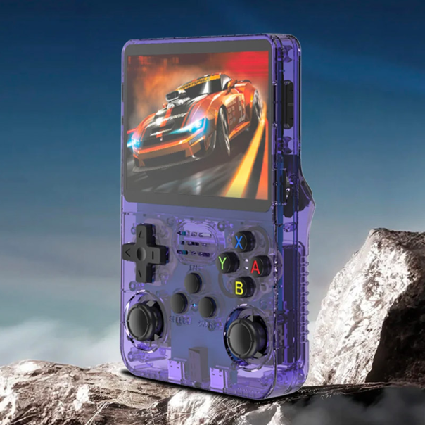 Ručna konzola GAME MASTER R36S 64GB transparent crna - 609001