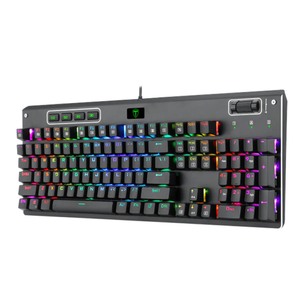 Gaming mehanička tastatura T-DAGGER Adriatic TGK316-BL (plavi switch) crna - 621804