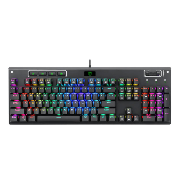 Gaming mehanička tastatura T-DAGGER Adriatic TGK316-BL (plavi switch) crna - 621804