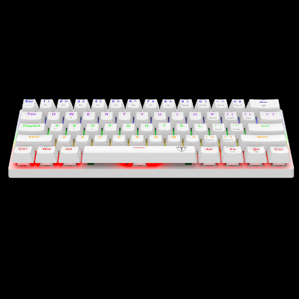 T-DAGGER Gaming mehanicka tastatura Arena TGK321W-BL (plavi switch) bela - 621805