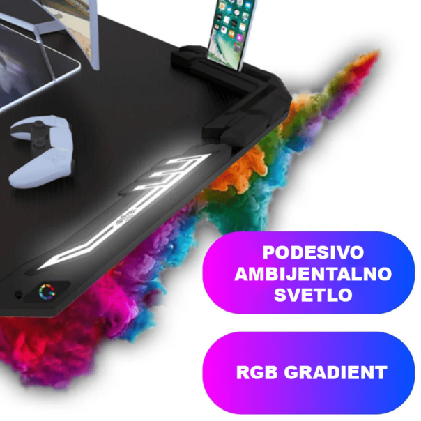 FANTECH Gejmerski sto NB502 NeoSpark XL Inferno RGB - 616878