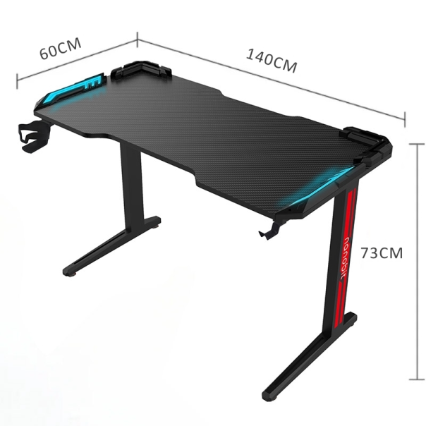 Gaming sto Nanobit NB502 140cm crni - 616877