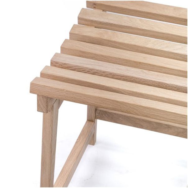 MEDA FURNITURE Klupica Nara Saji – hrast 50 cm - HrastOto45zak