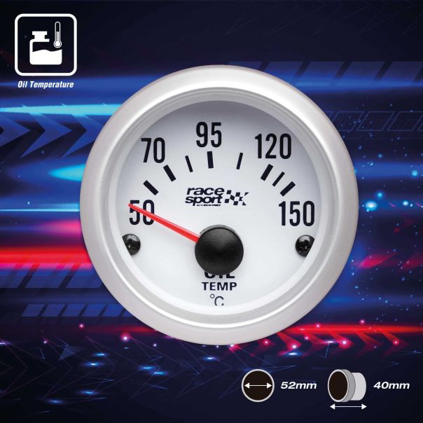 SUMEX Merač temperature  ulja 12v 52mm - GAUG528