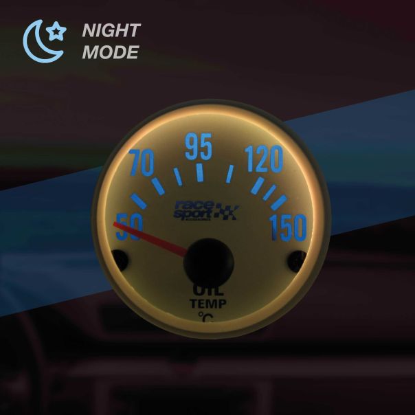 SUMEX Merač temperature  ulja 12v 52mm - GAUG528