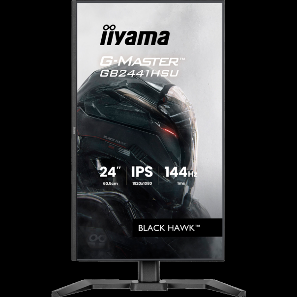 IIYAMA 24 inch IPS Gaming G-Master Black Hawk FreeSync 1920x1080 144Hz 300cd/m2 HDMI DisplayPort 1ms - EP2811927
