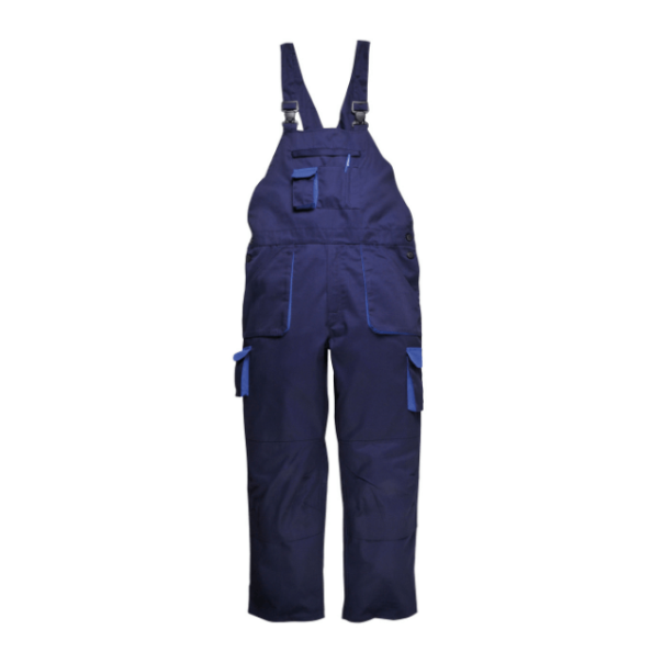 MONSUN Radne pantalone postavljene tr Contrast, teget/plava - 54900