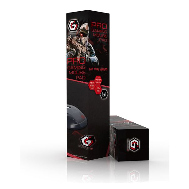 GEMBIRD Gejmerska podloga za miša 900x350mm Pro, crna/crvena - 18895-1