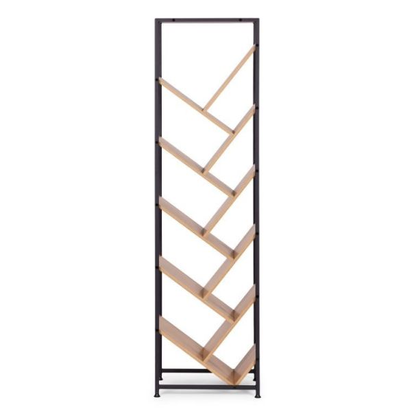 MODERNHOME Geometrijska polica za knjige, loft stil – - EP3003313