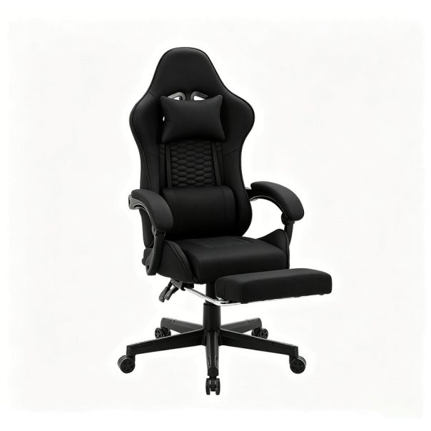 ePlayGame Gejmerska stolica HC-4095 FABRIC-BS2 crna - HC-4095 FABRIC-BS2
