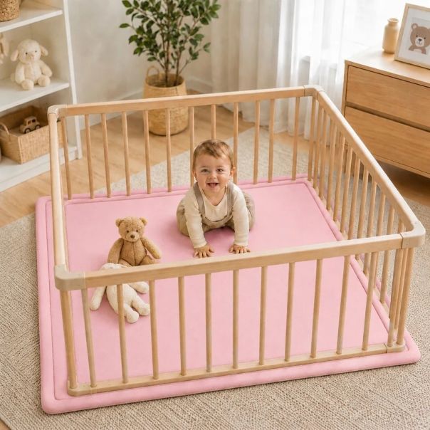 Dečiji tepih sa memorijskom penom  KINDER HOME LOLA, 150x200 cm, debljina 3,5 cm,  vodootporni - EP3235172