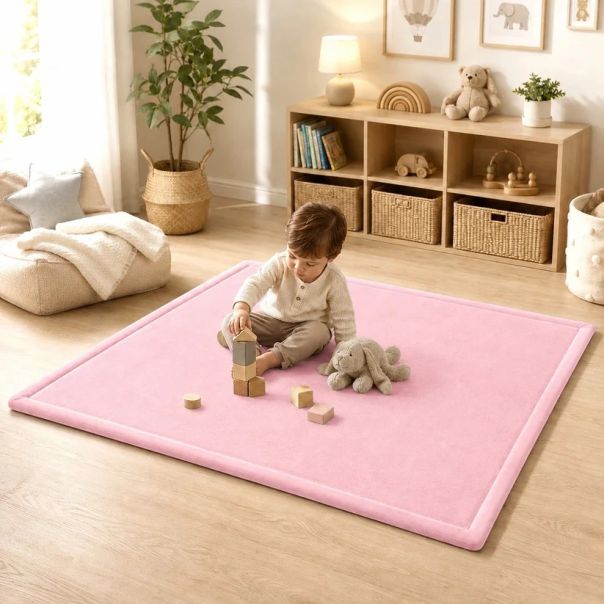 Dečiji tepih sa memorijskom penom  KINDER HOME LOLA, 150x200 cm, debljina 3,5 cm,  vodootporni - EP3235172