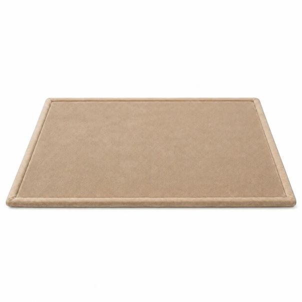 Dečiji tepih sa memorijskom penom KINDER HOME LOLA, 150x200 cm, debljina 3,5 cm, vodootporni , bež - EP3235176