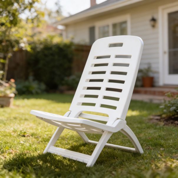 Sklopiva stolica bela - GI8009271945005