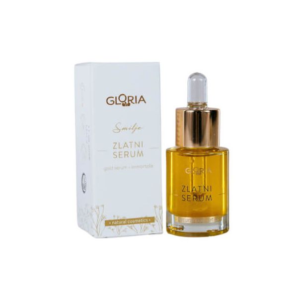 GLORIA Zlatni serum za lice smilje, 15 ml - GL70063